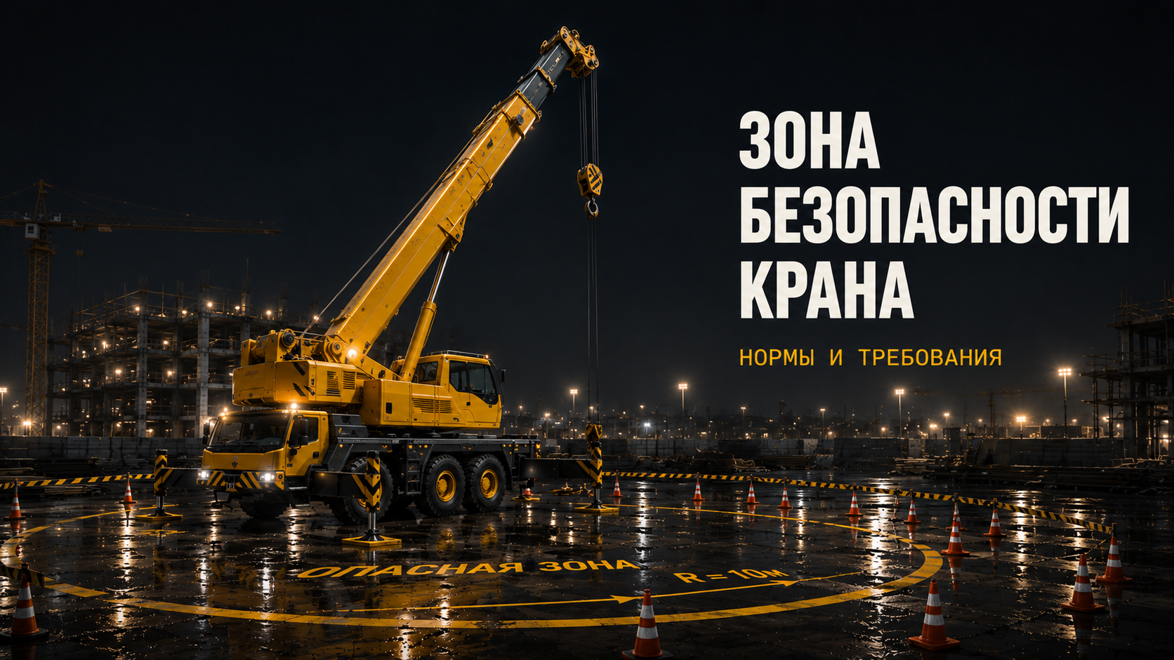 Зона безопасности крана: полное руководство для заказчика по нормам и требованиям